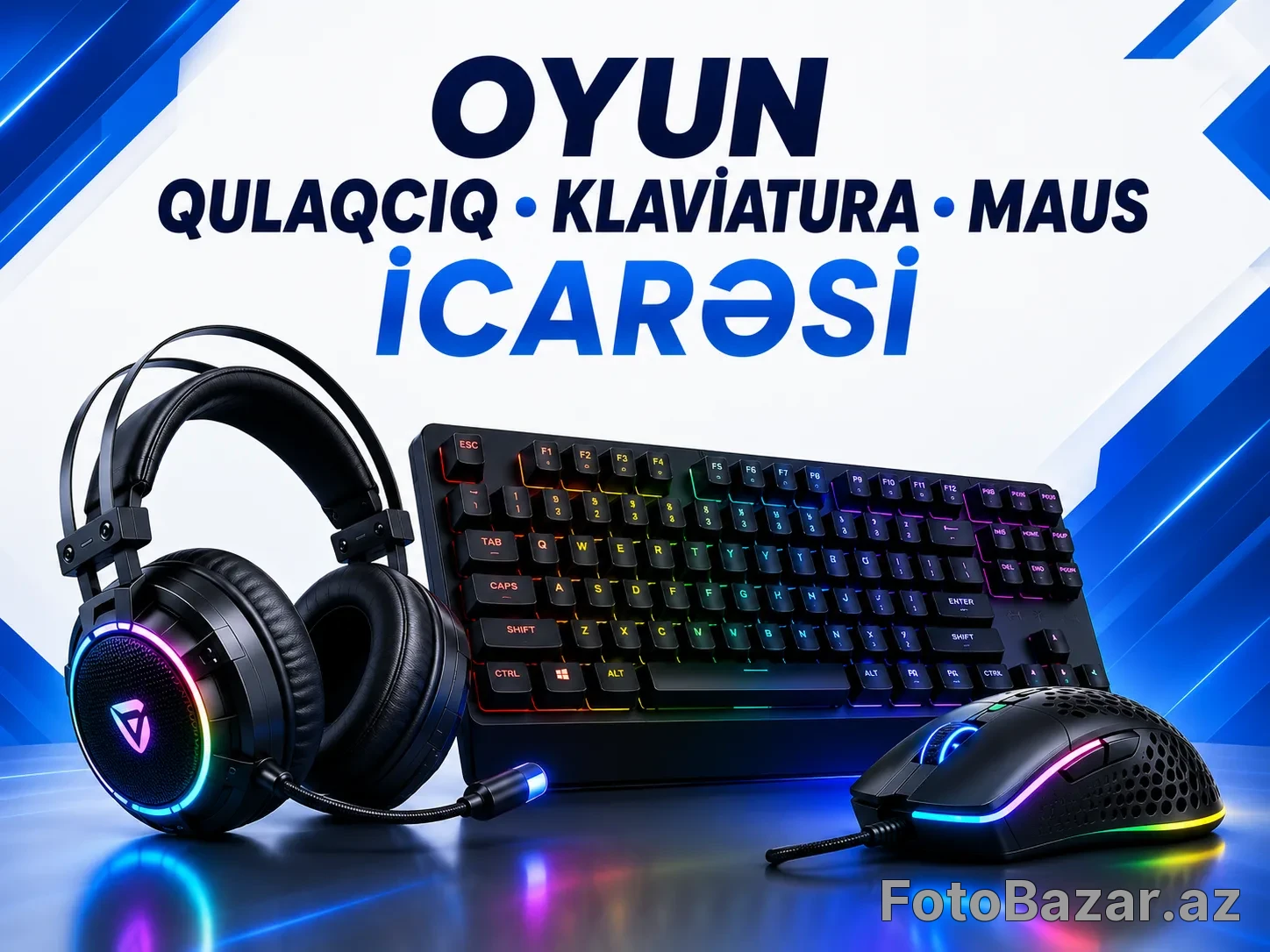 🎮 Oyun Qulaqcıq, Klaviatura və Maus İcarəsi