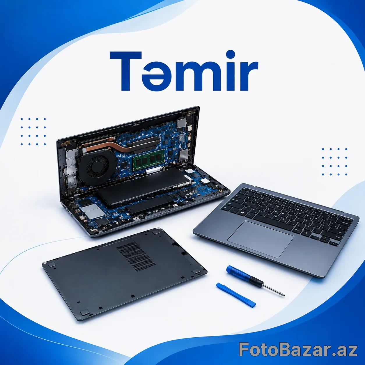 Noutbuk korpus təmiri