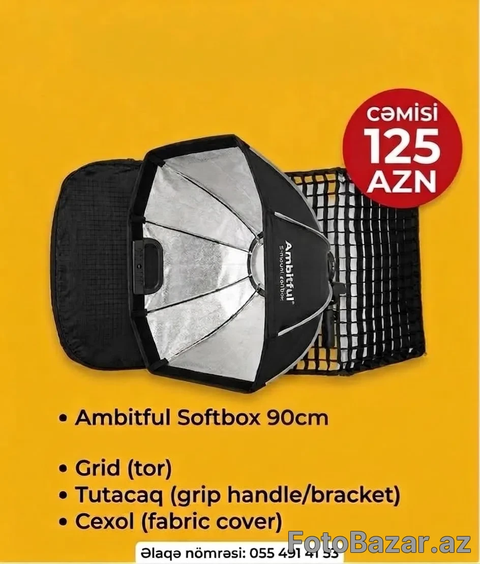 Softbox 90 sm