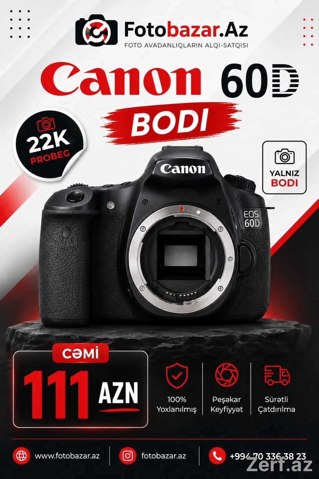 Canon 60 d bodi