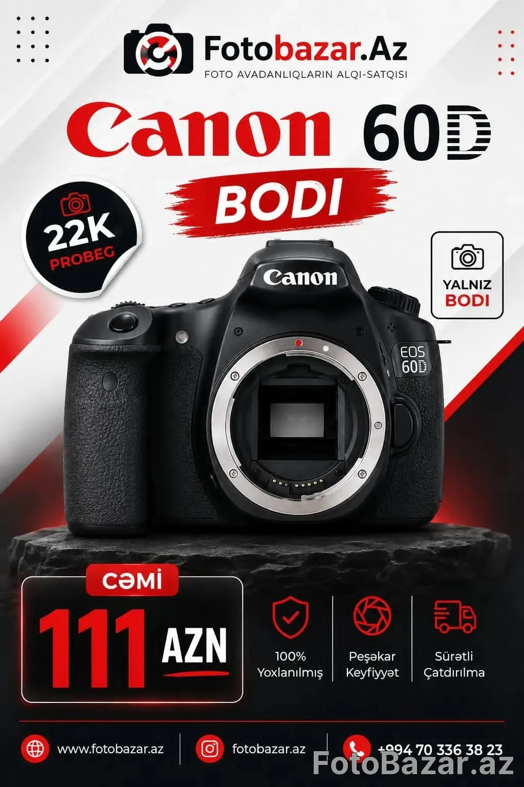 Canon 60D Body