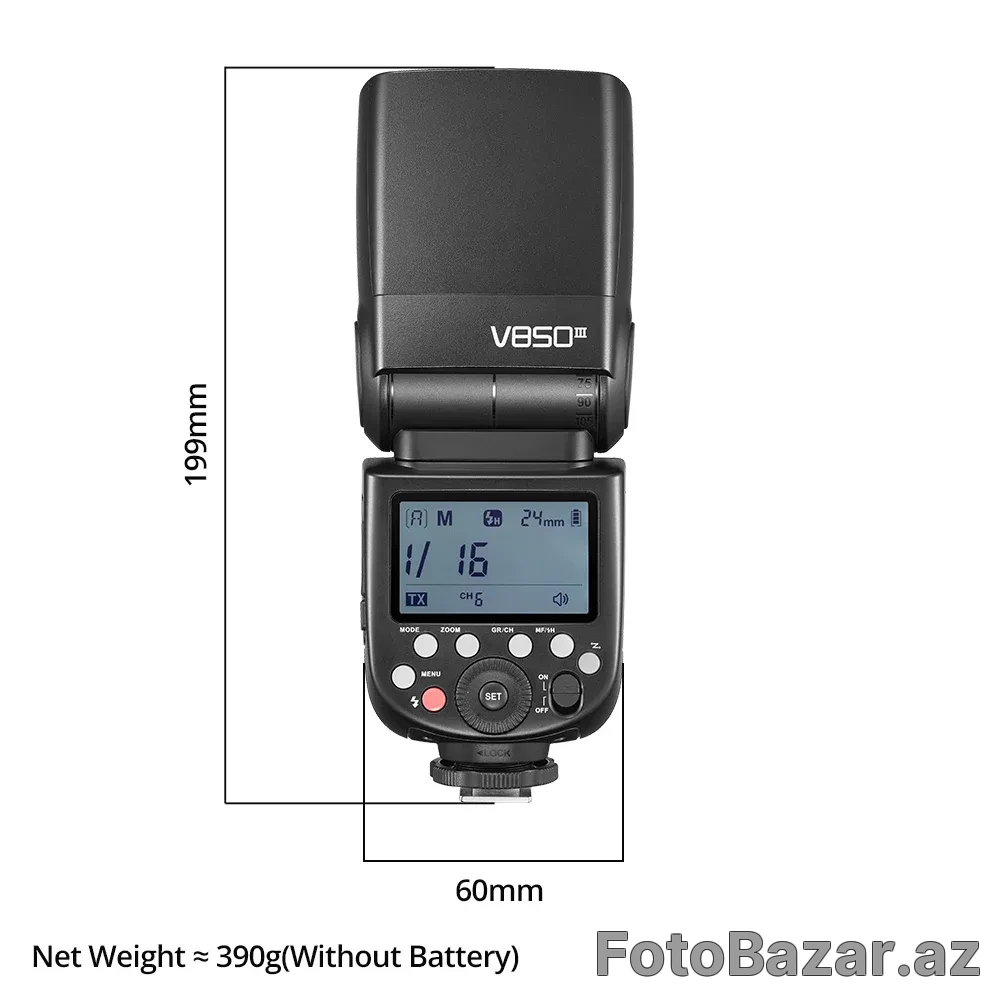 Godox V850lll - Peşəkar Manual Fləş — 6