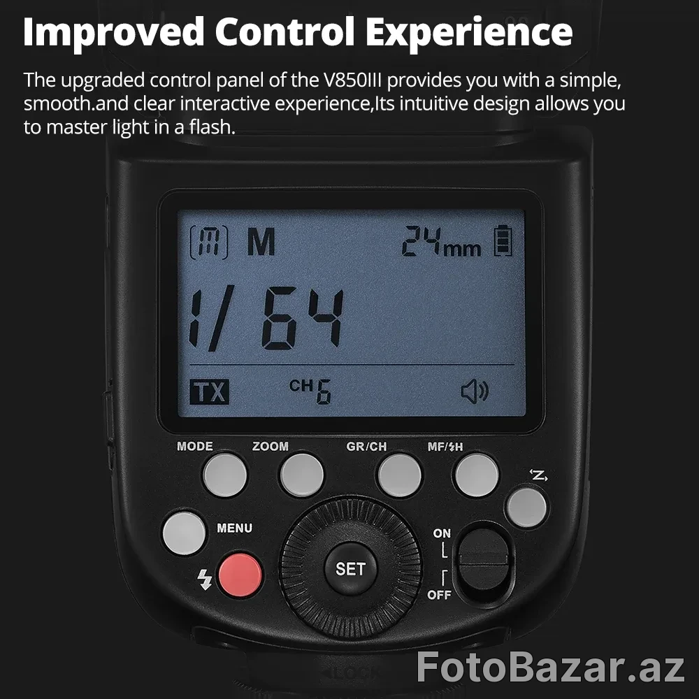 Godox V850lll - Peşəkar Manual Fləş — 8